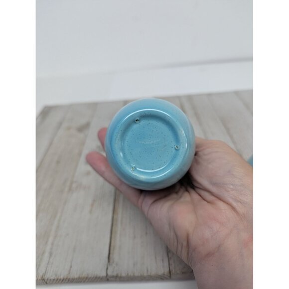 Vintage Set of Vernonware Metlox Heavenly Days Salt and Pepper Shakers MCM - Picture 10 of 11